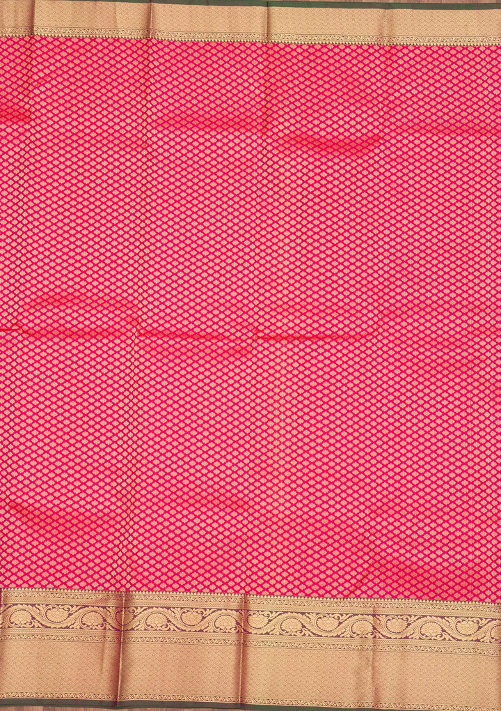 Red Zariwork Pure Silk Saree