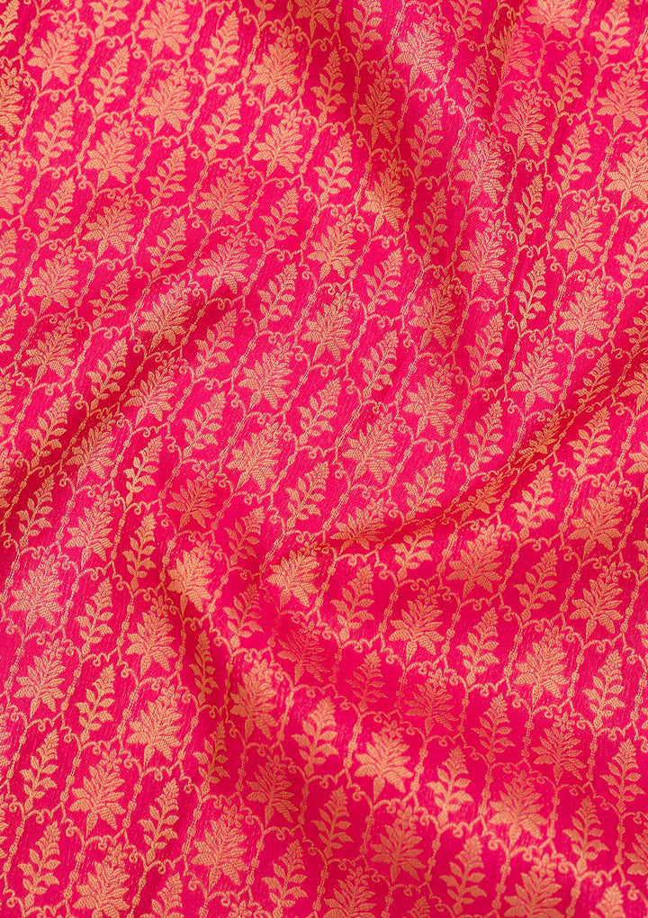Red Zariwork Pure Silk Saree