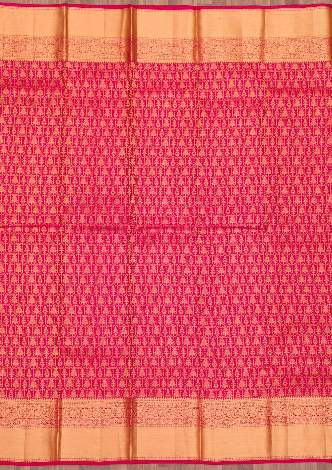 Red Zariwork Pure Silk Saree