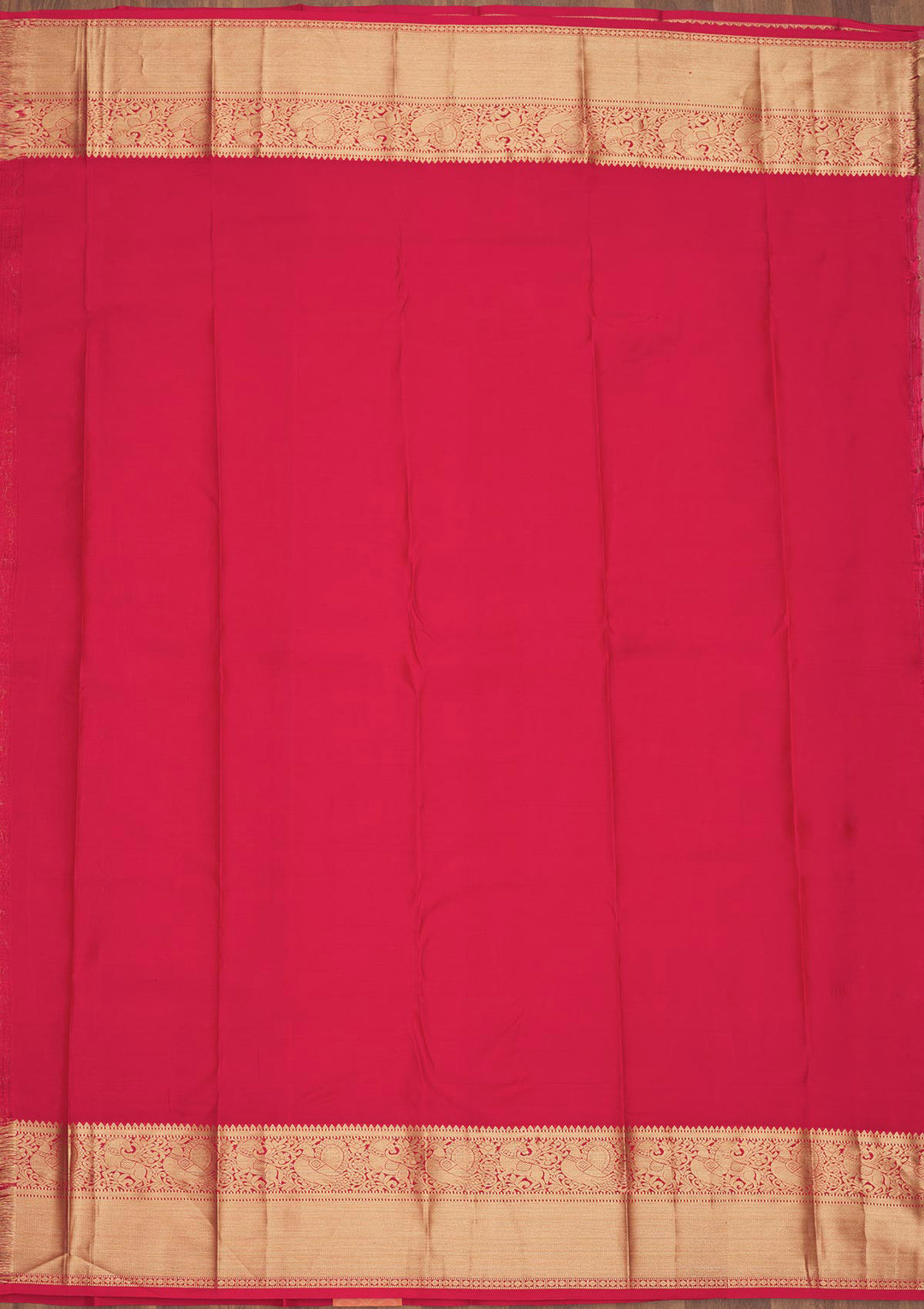 Red Zariwork Pure Silk Saree