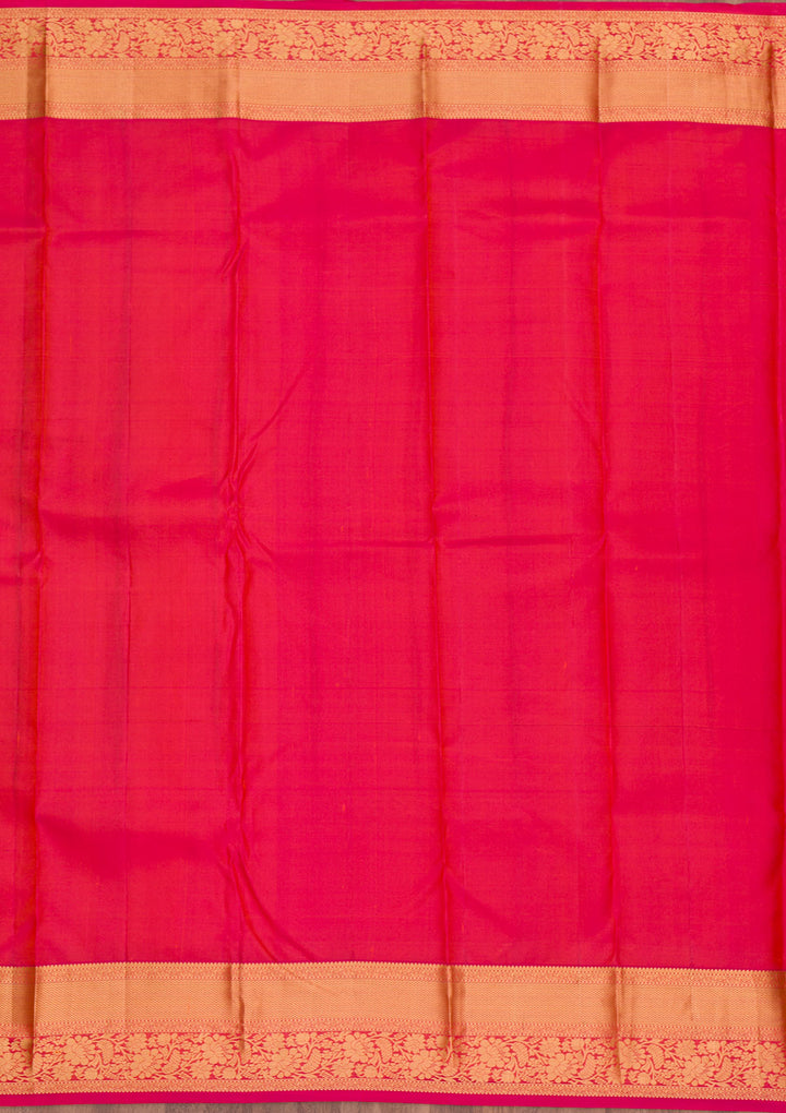 Red Zariwork Pure Silk Saree