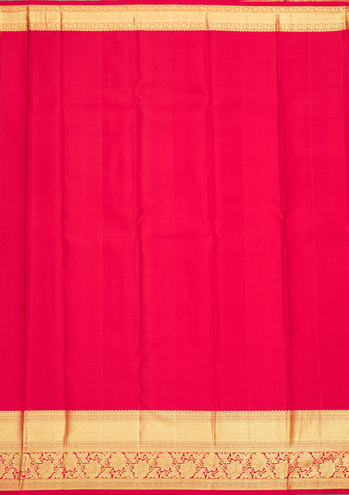 Red Zariwork Pure Silk Saree