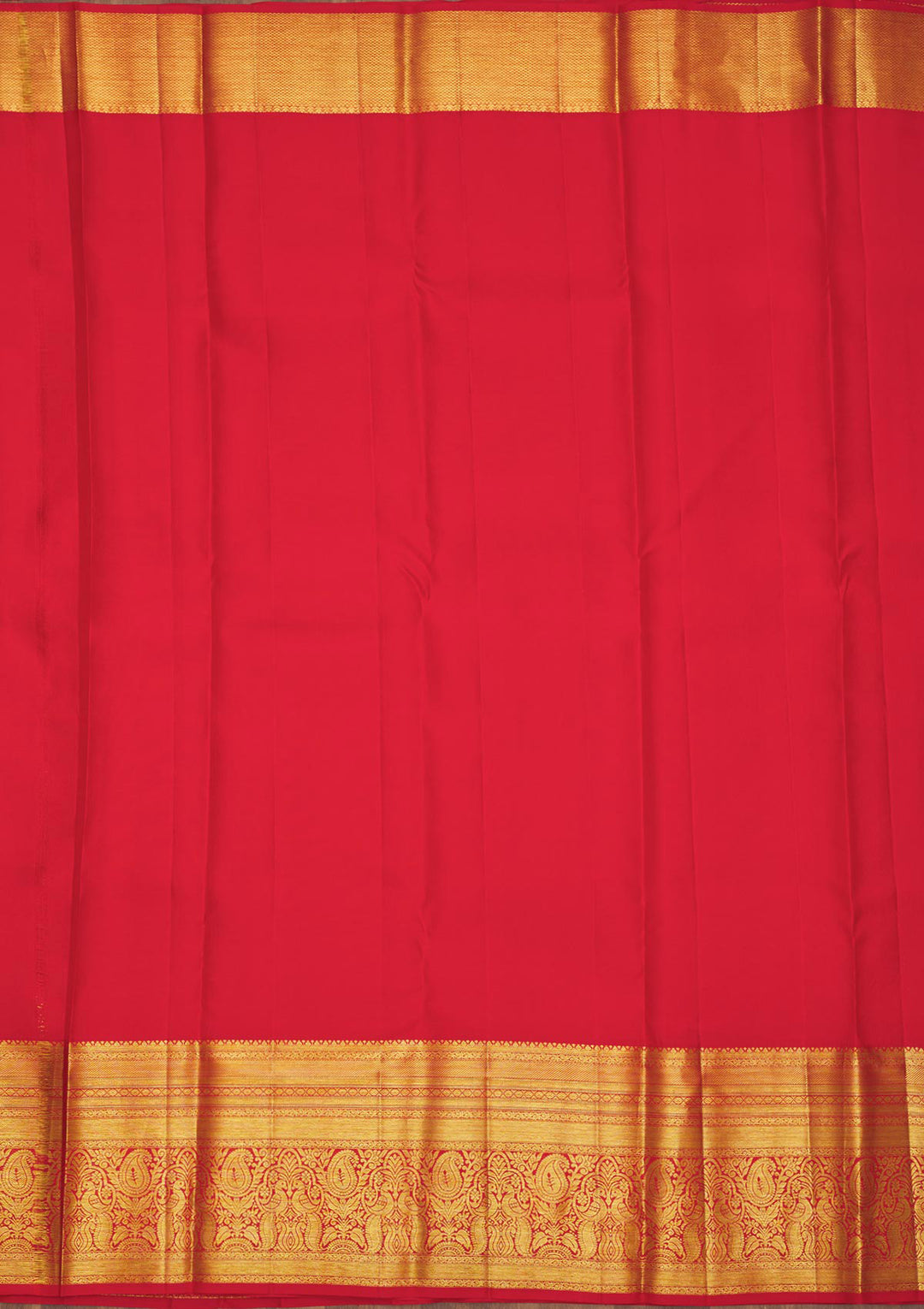 Red Zariwork Pure Silk Saree