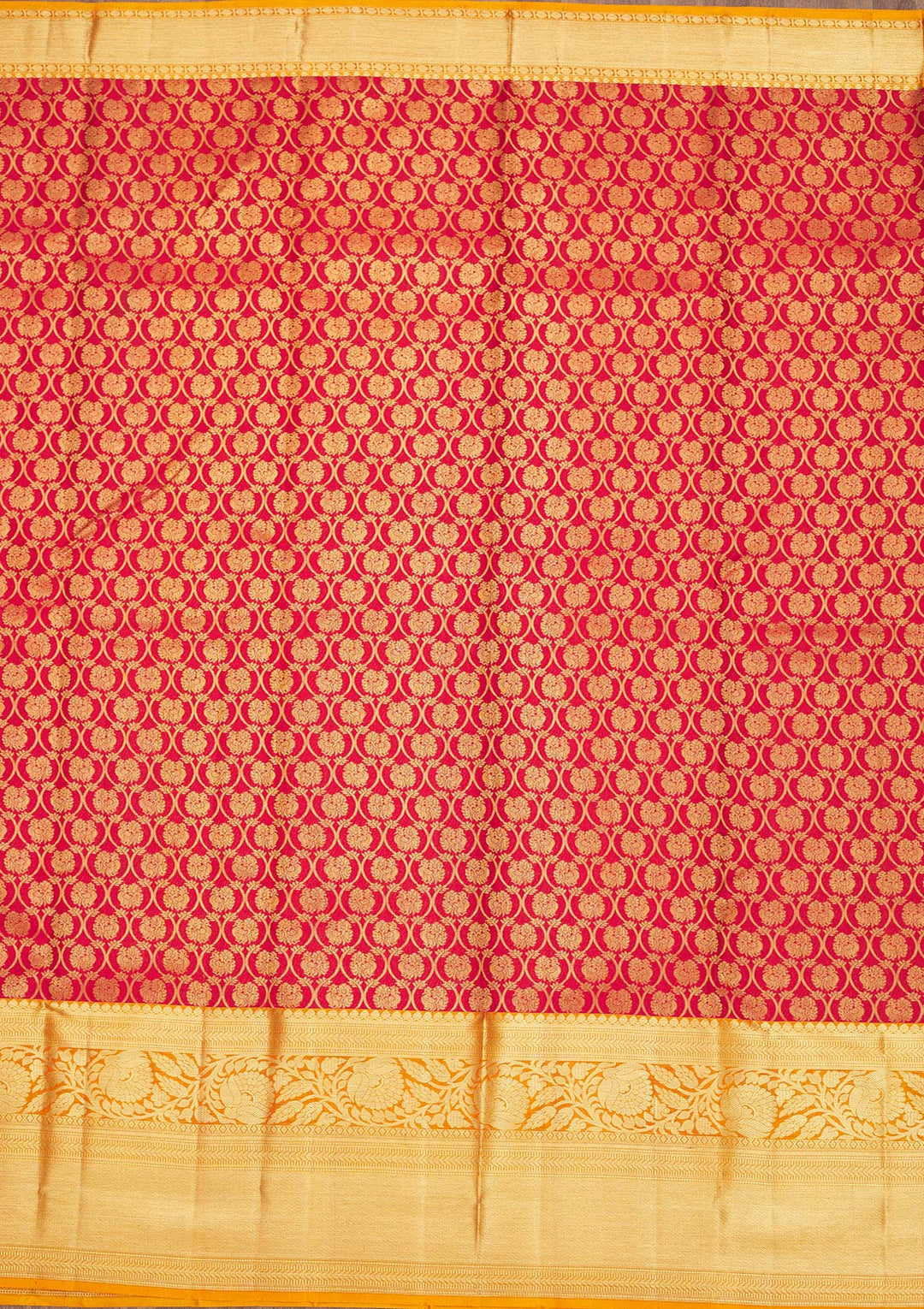 Red Zariwork Pure Silk Saree