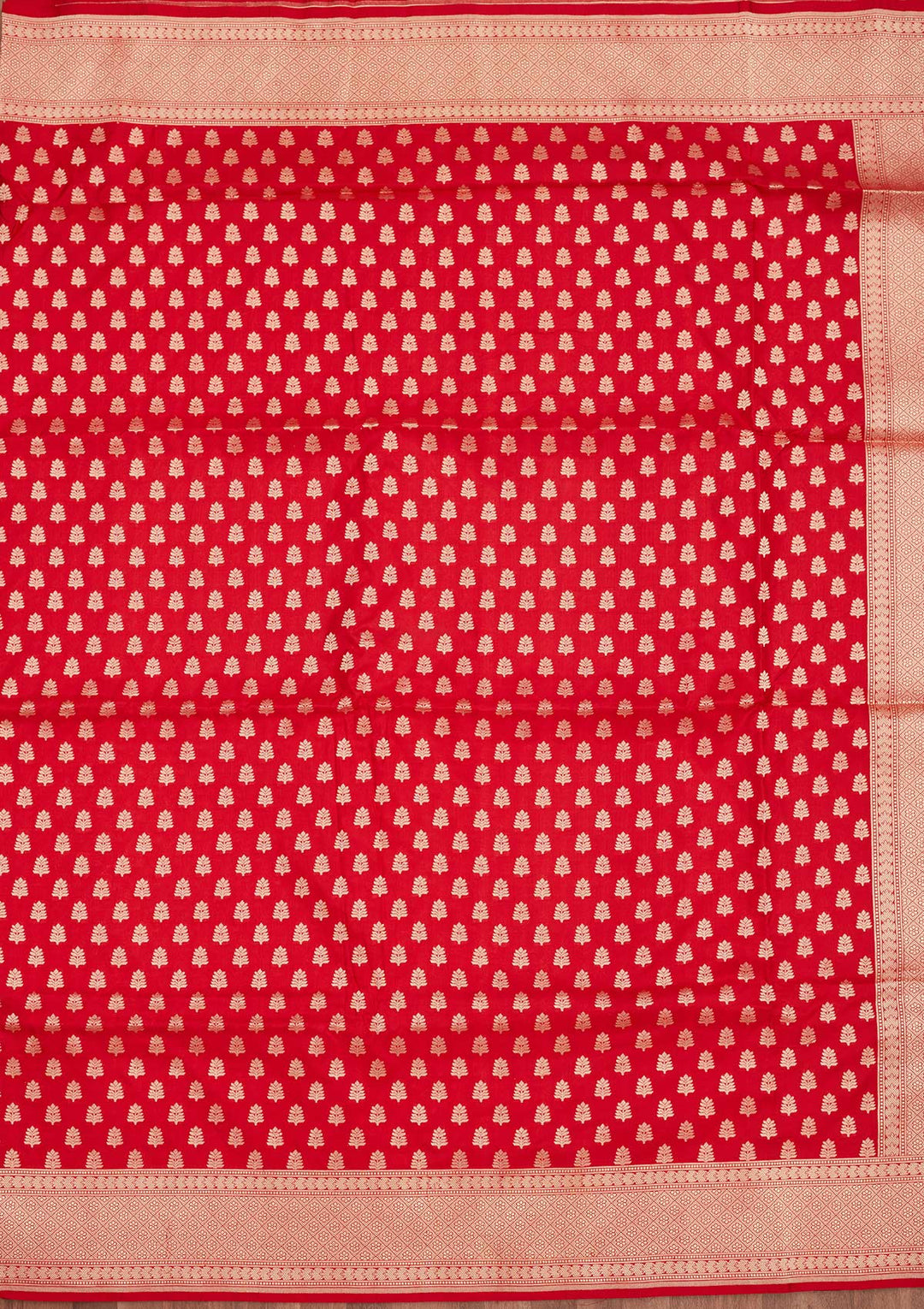 Red Zariwork Pure Silk Saree