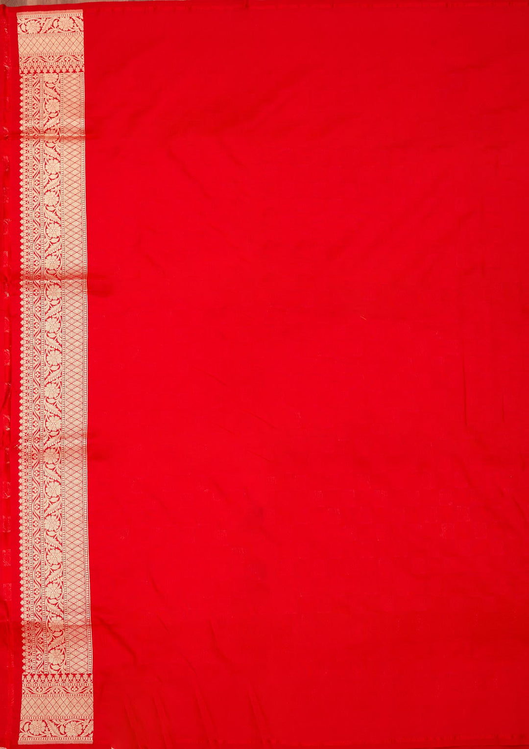 Red Zariwork Pure Silk Saree