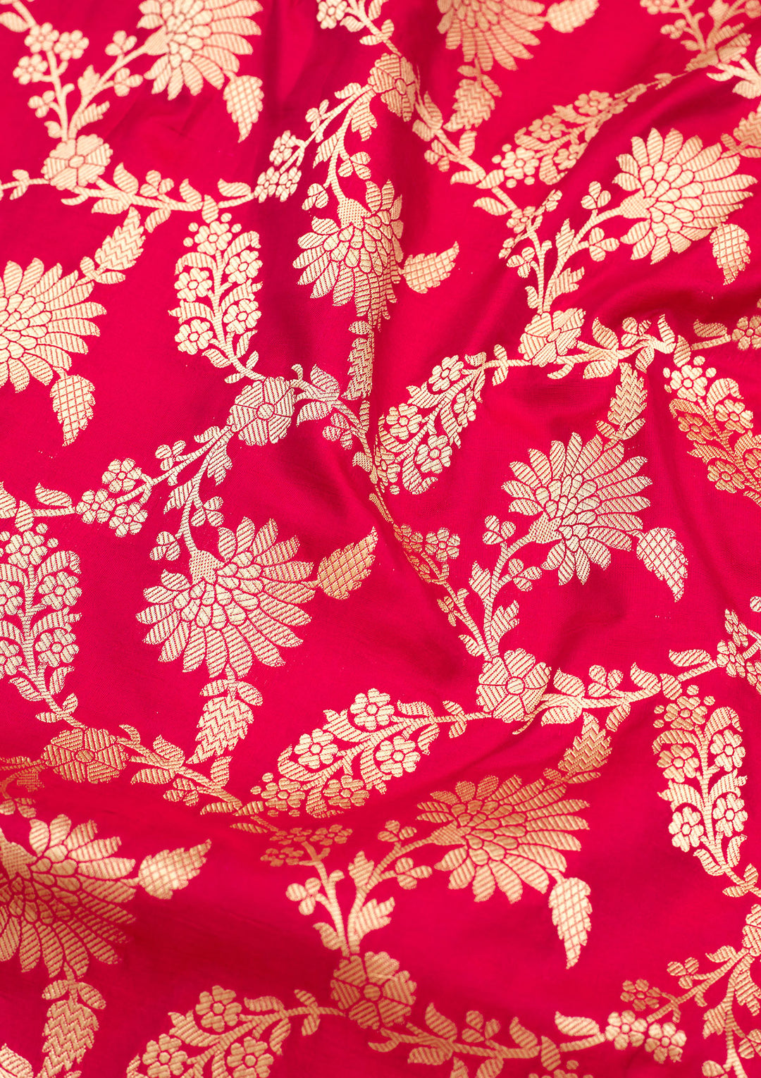 Red Zariwork Pure Silk Saree