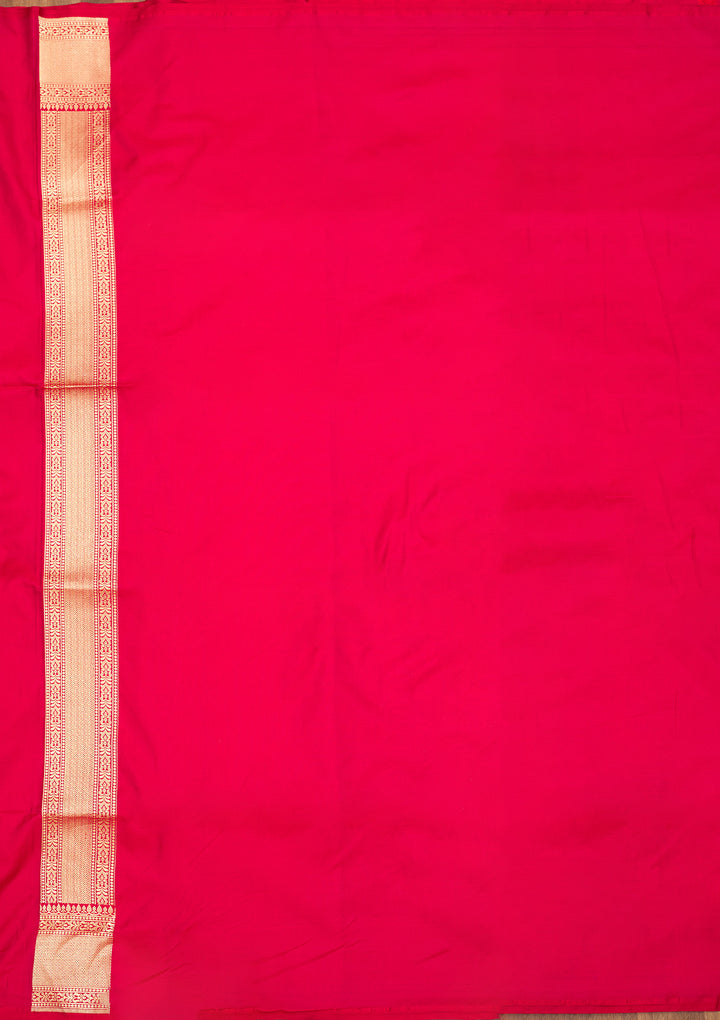 Red Zariwork Pure Silk Saree