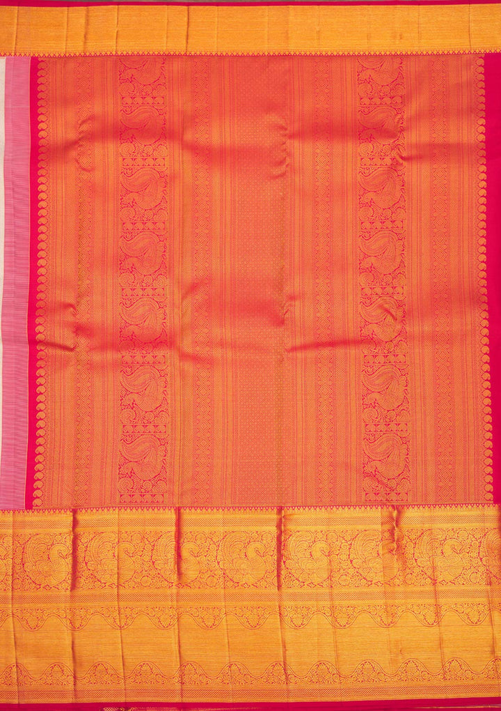Red Zariwork Pure Silk Saree