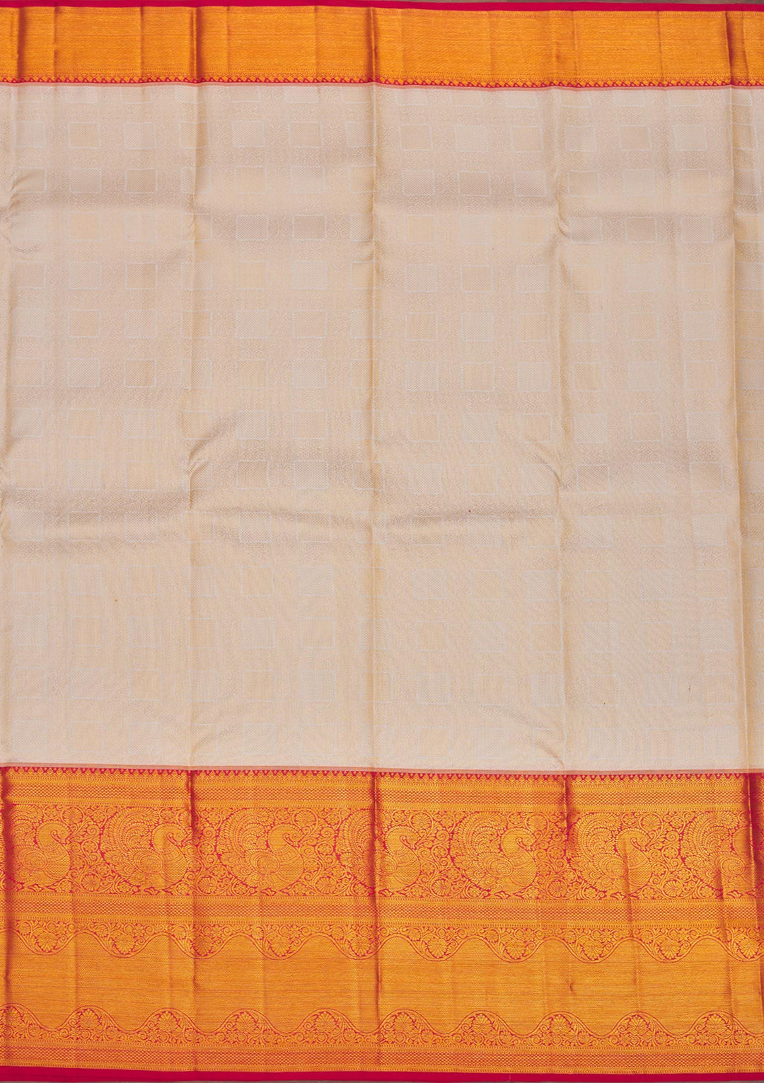 Red Zariwork Pure Silk Saree