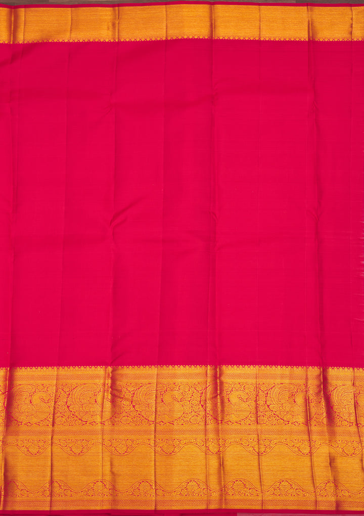 Red Zariwork Pure Silk Saree