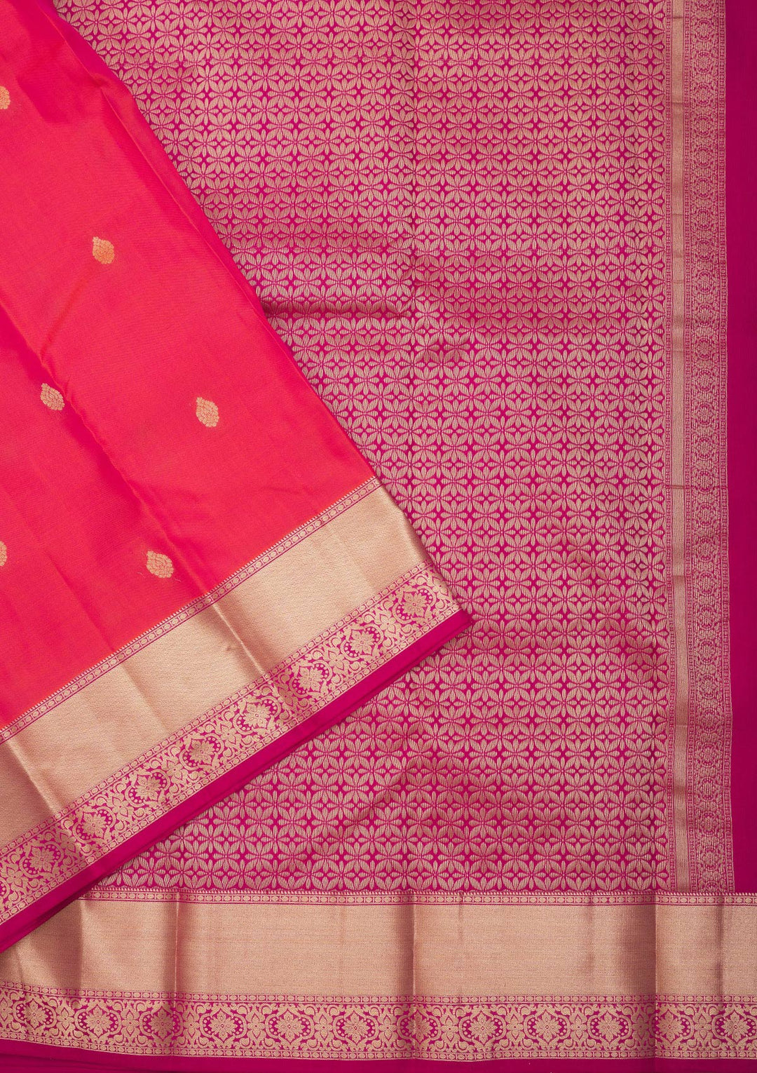 Red Zariwork Pure Silk Saree