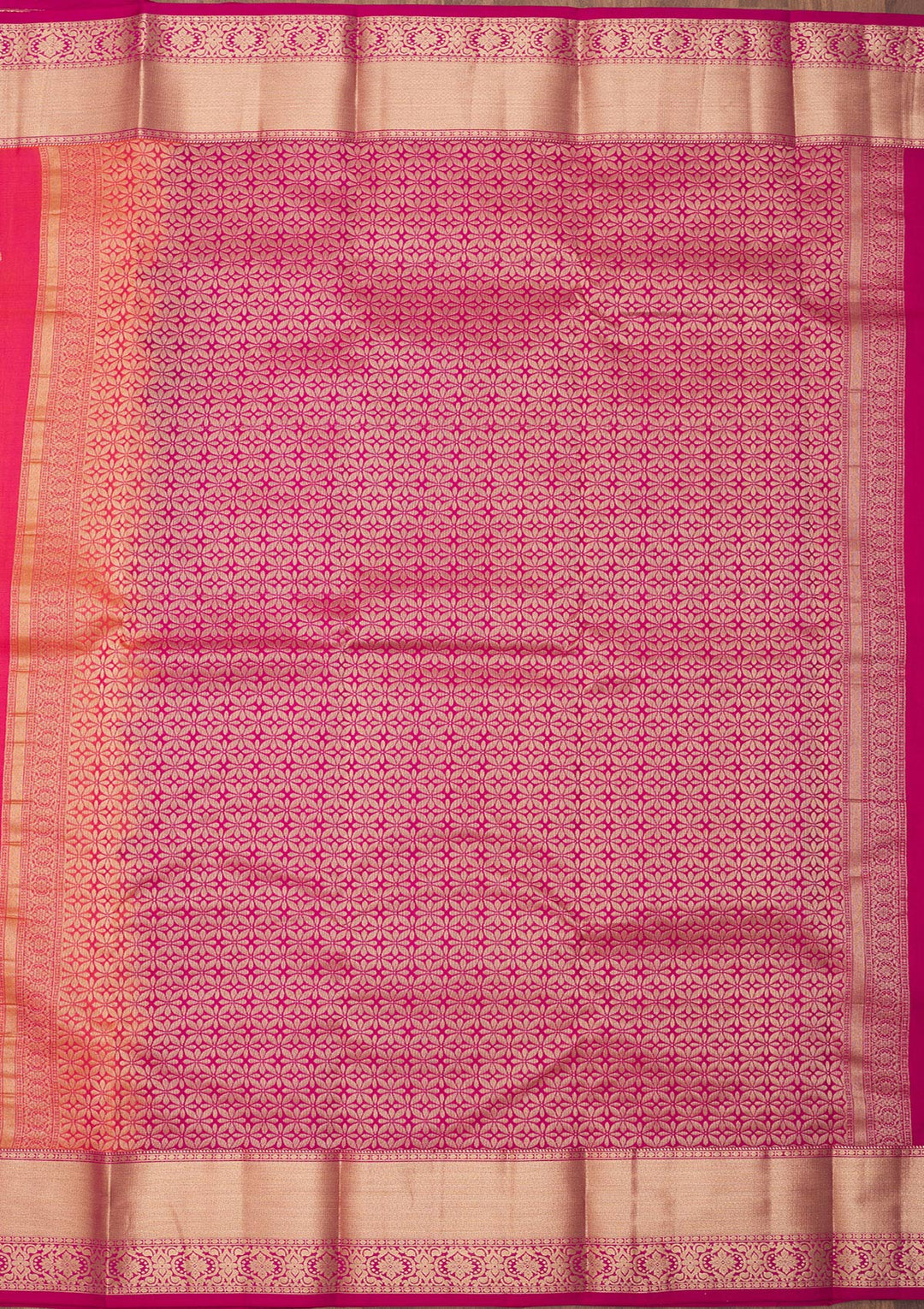 Red Zariwork Pure Silk Saree