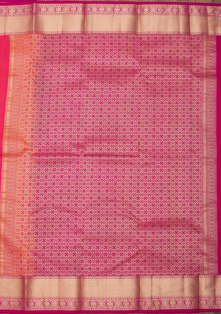 Red Zariwork Pure Silk Saree