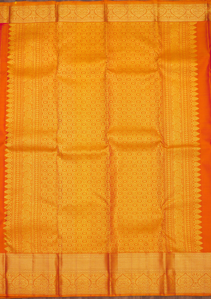 Red Zariwork Pure Silk Saree