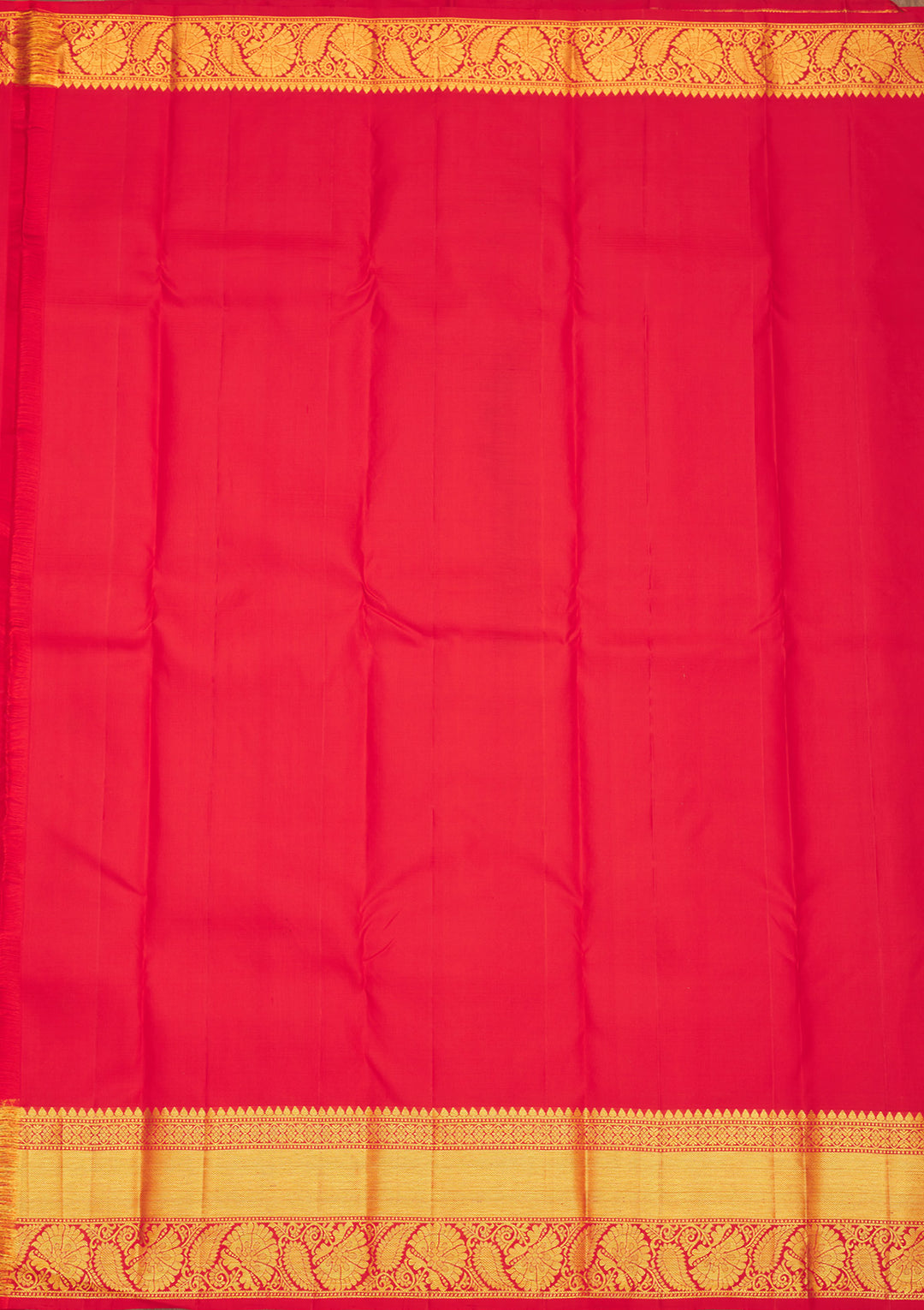 Red Zariwork Pure Silk Saree