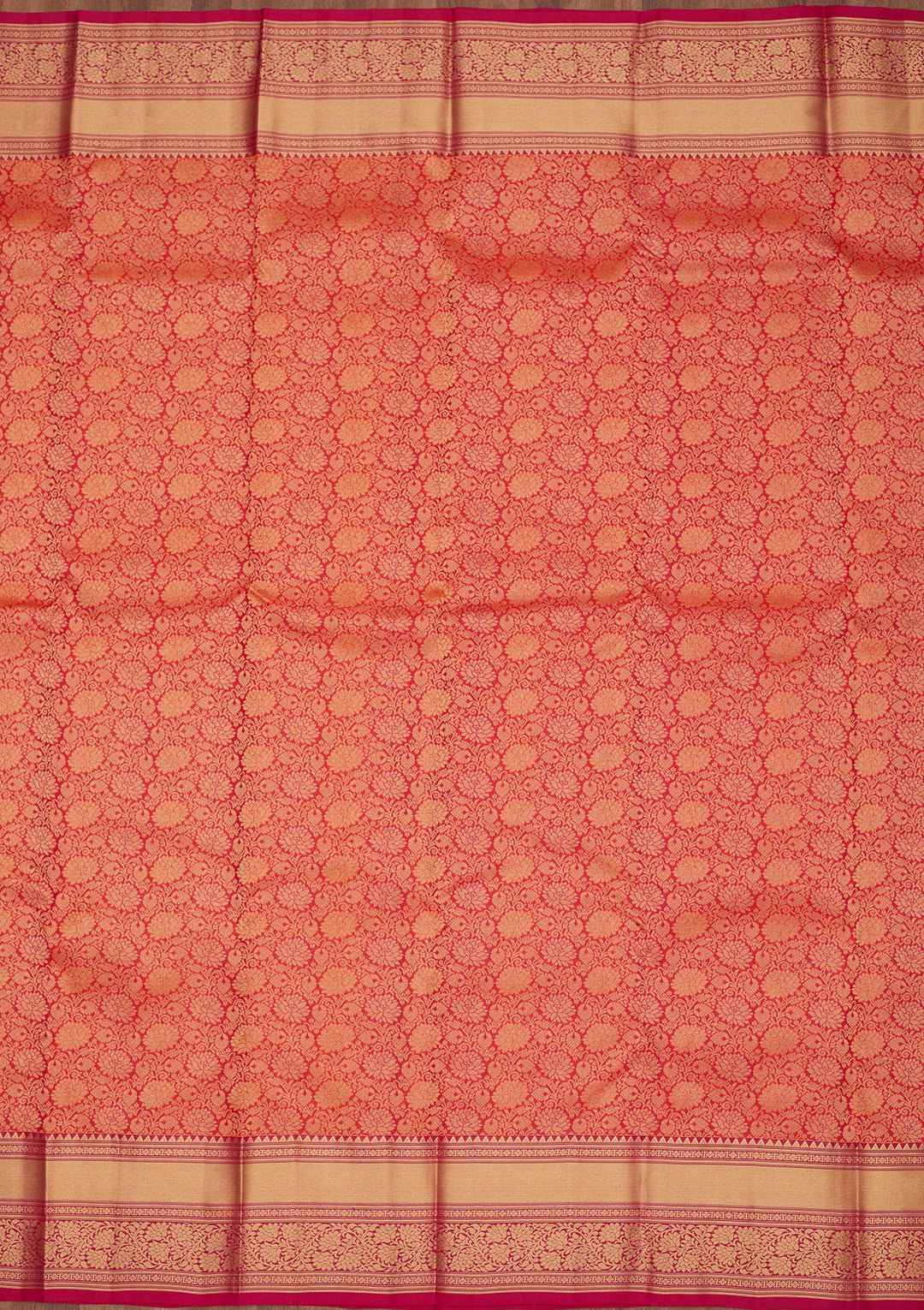 Red Zariwork Pure Silk Saree
