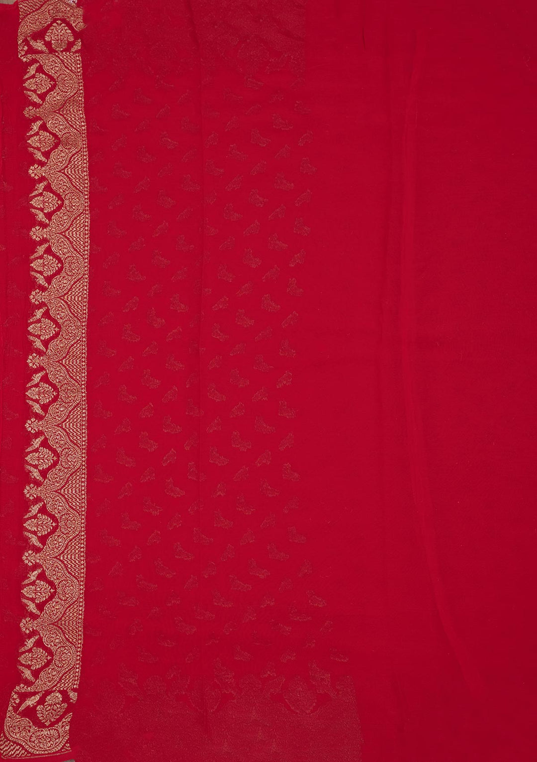 Red Zariwork Pure Silk Saree