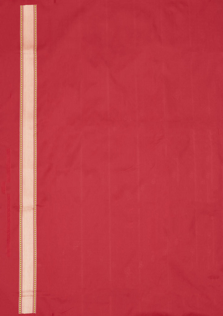 Red Zariwork Pure Silk Saree