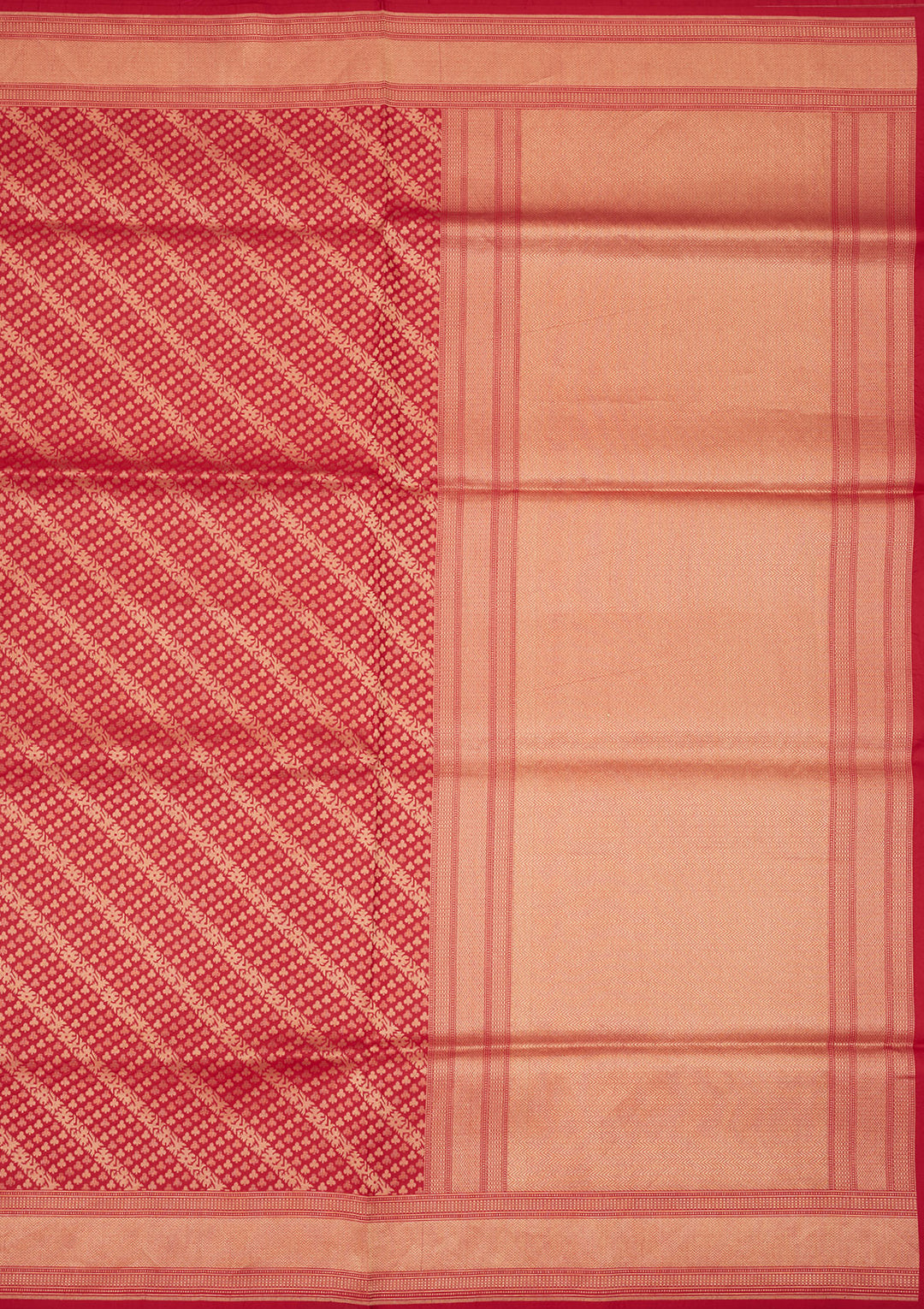 Red Zariwork Pure Silk Saree