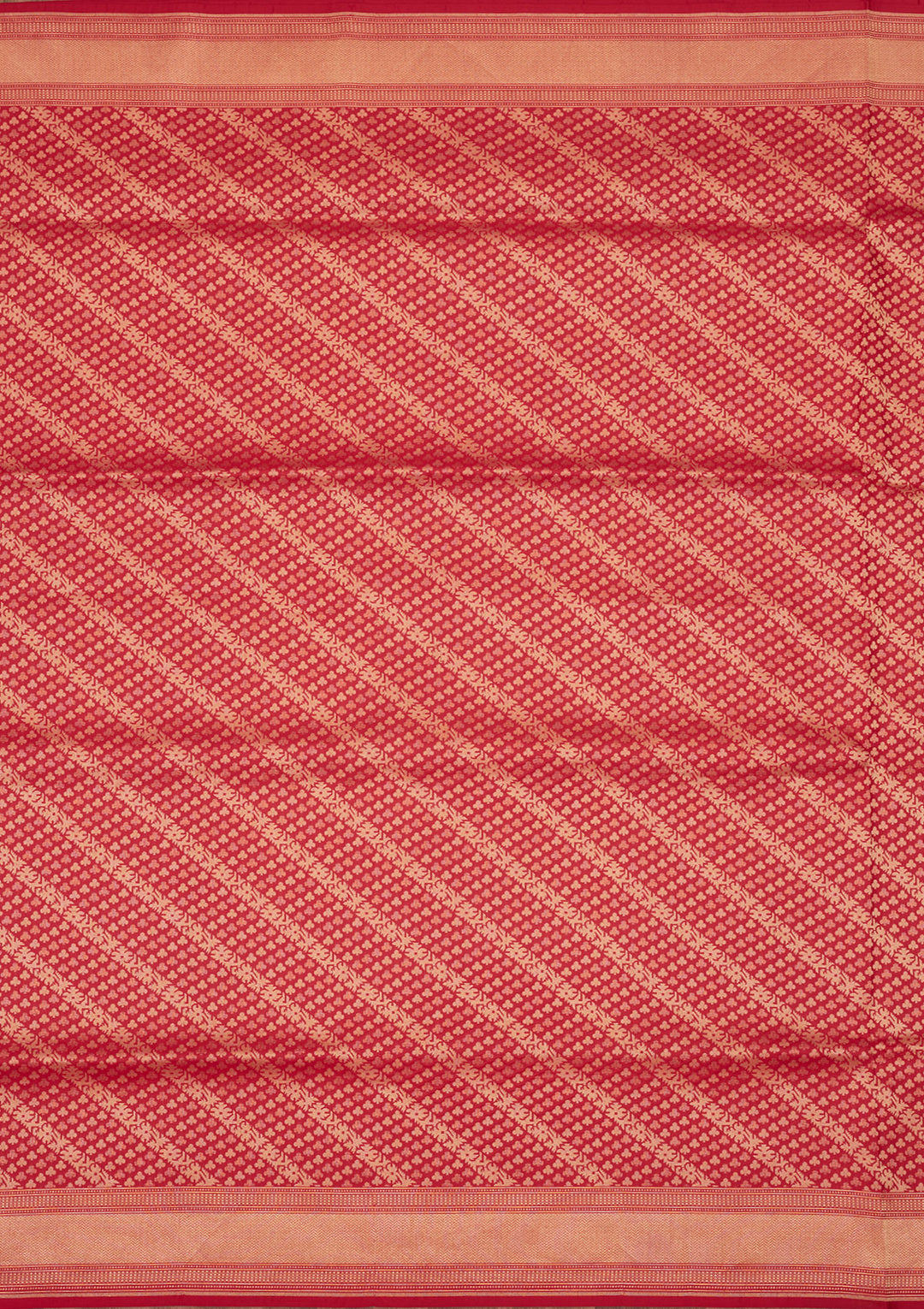 Red Zariwork Pure Silk Saree