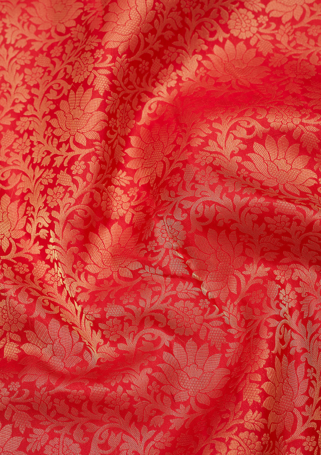 Red Zariwork Pure Silk Saree