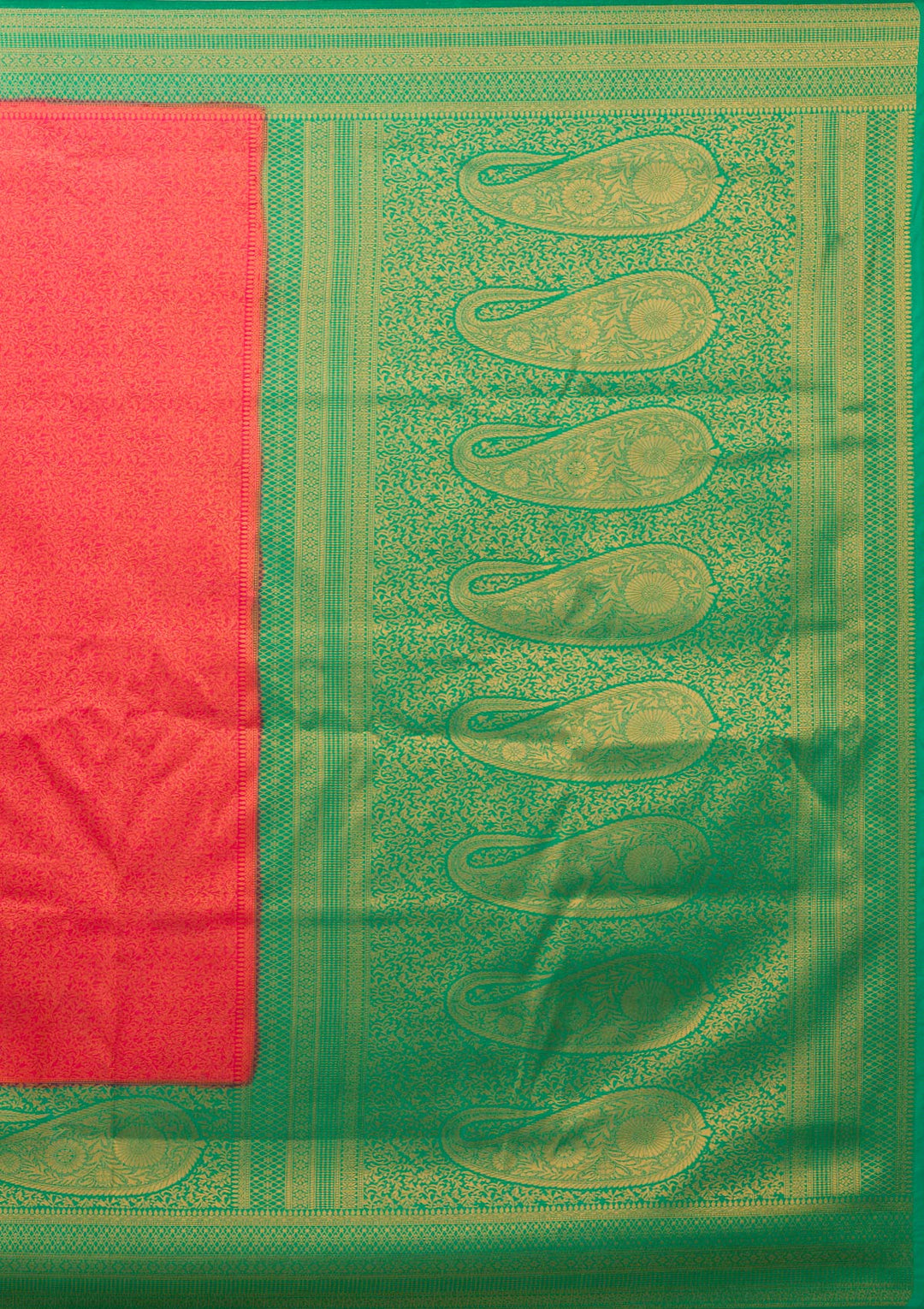 Red Zariwork Soft Silk Saree
