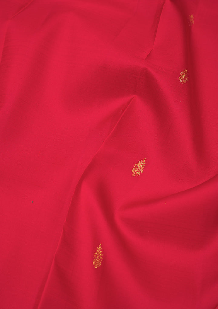 Red Zariwork Pure Silk Saree