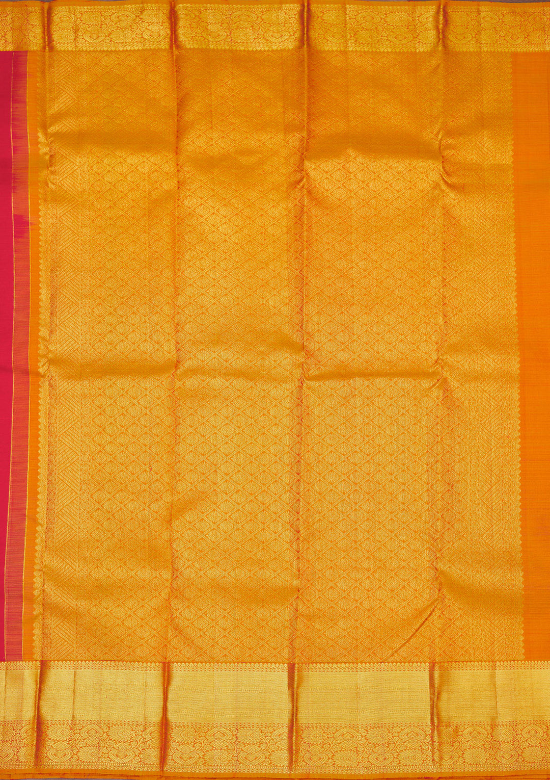 Red Zariwork Pure Silk Saree