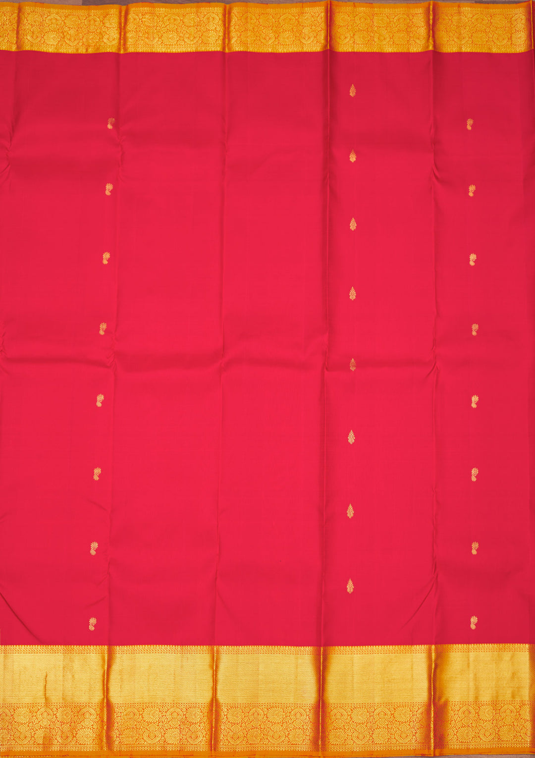 Red Zariwork Pure Silk Saree