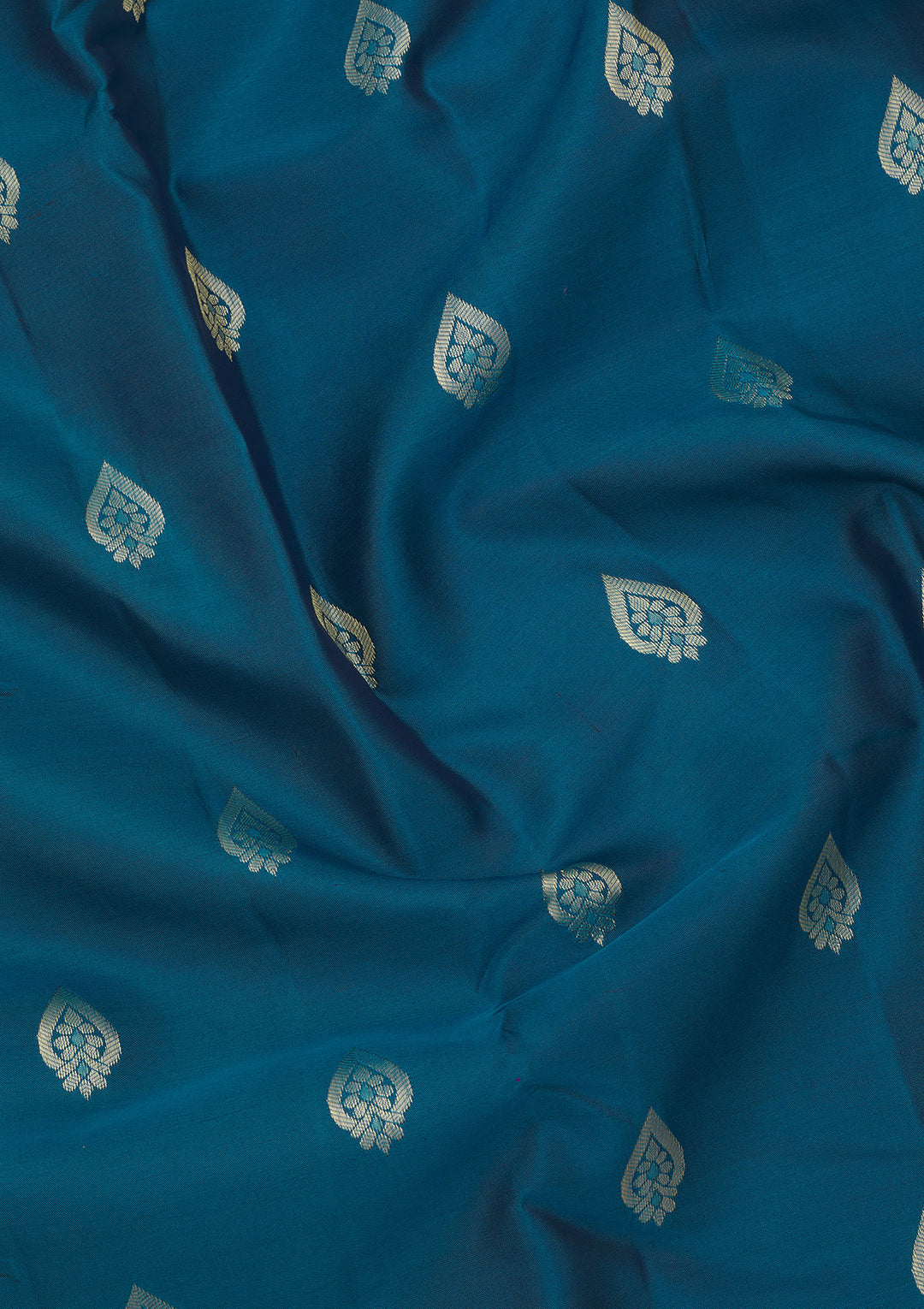 Royal Blue Zariwork Pure Silk Saree