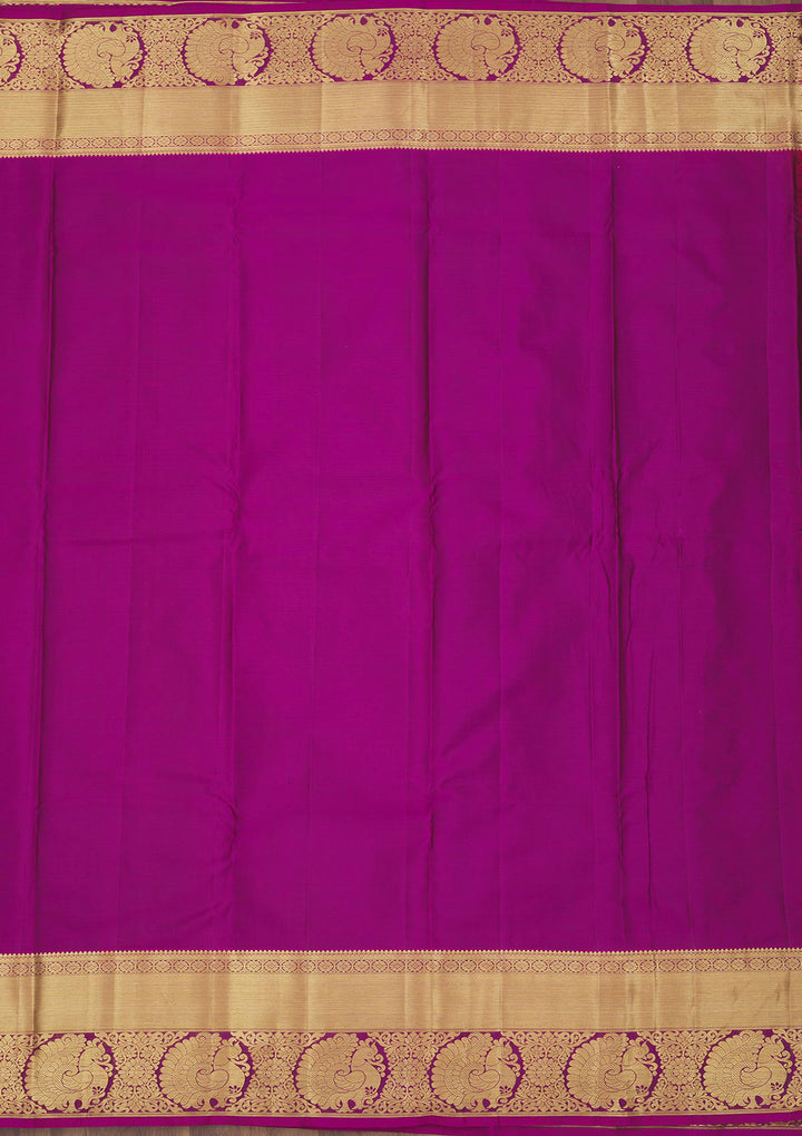 Royal Blue Zariwork Pure Silk Saree