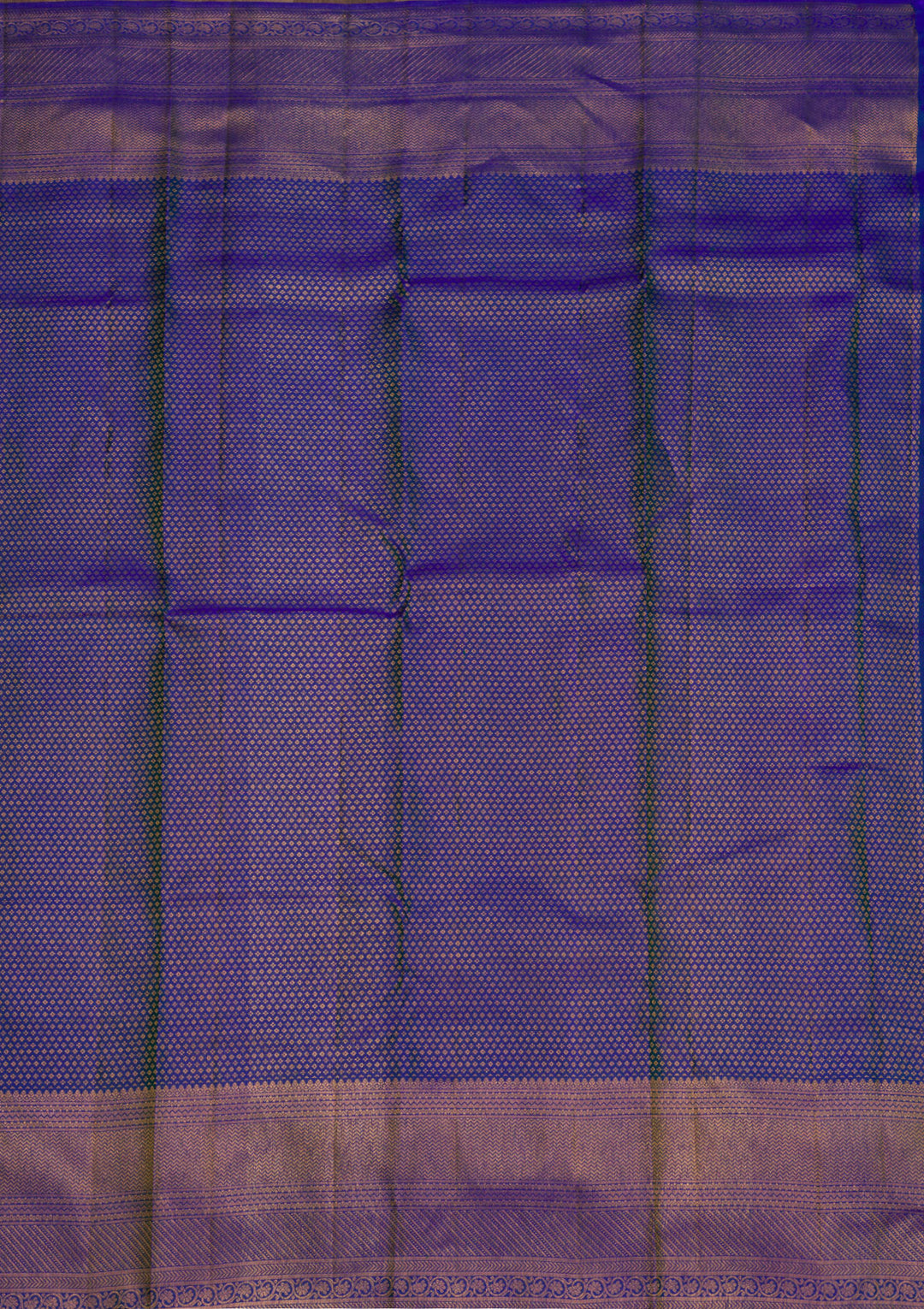 Royal Blue Zariwork Pure Silk Saree