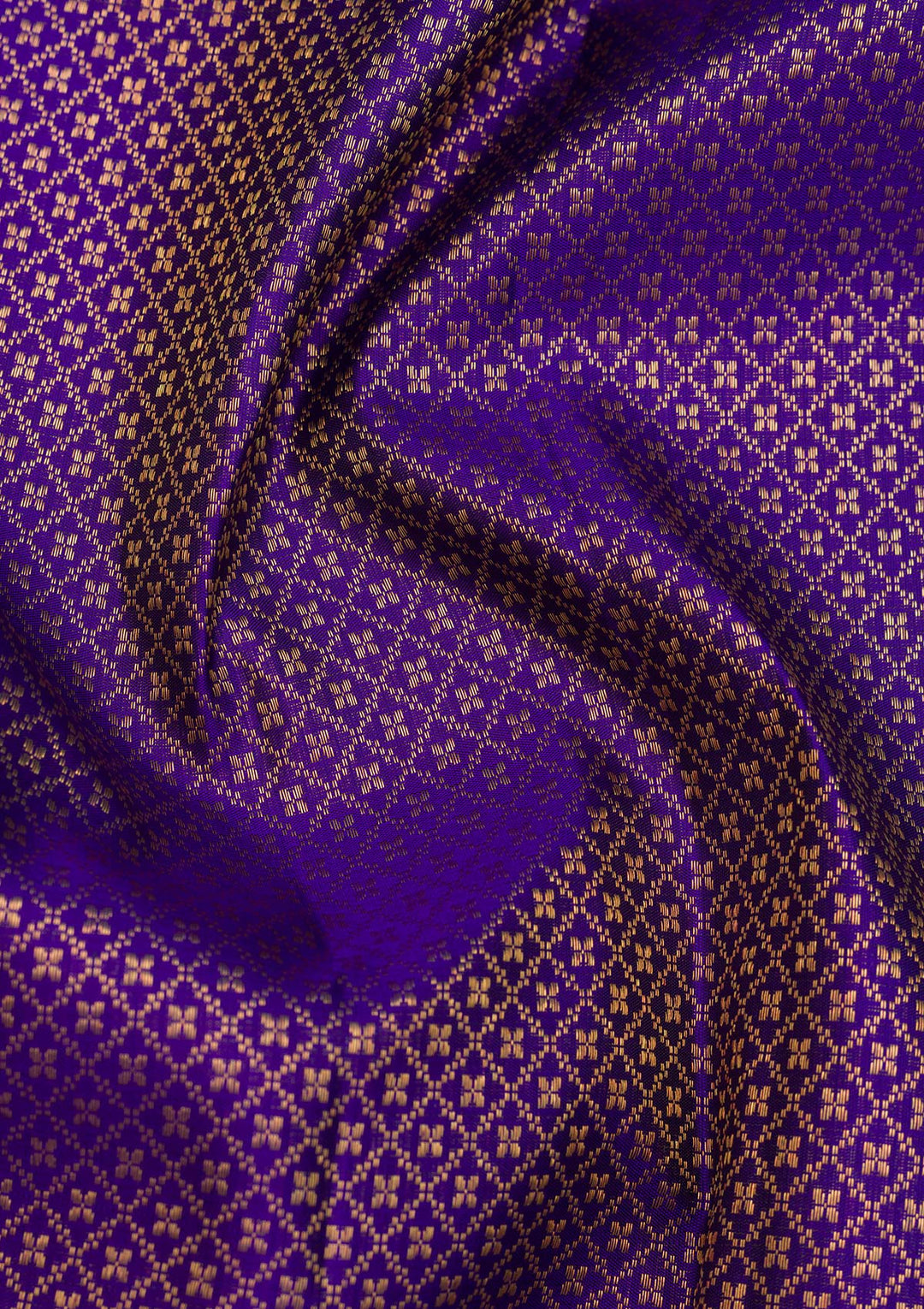 Royal Blue Zariwork Pure Silk Saree