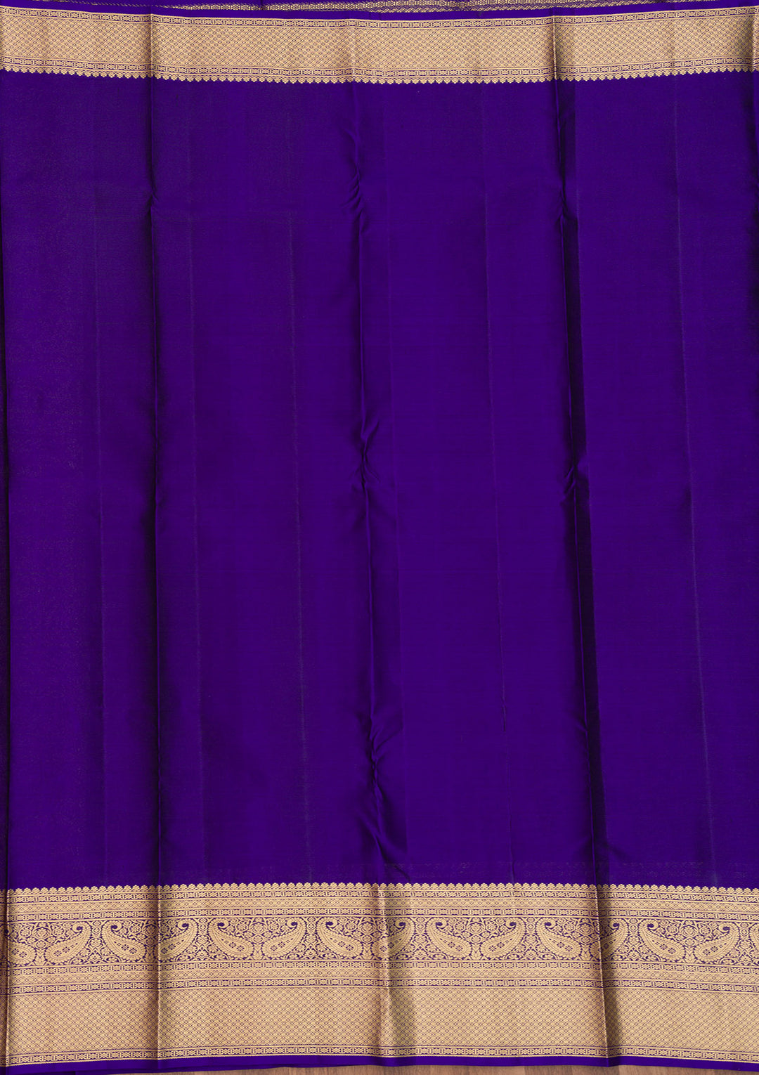 Royal Blue Zariwork Pure Silk Saree