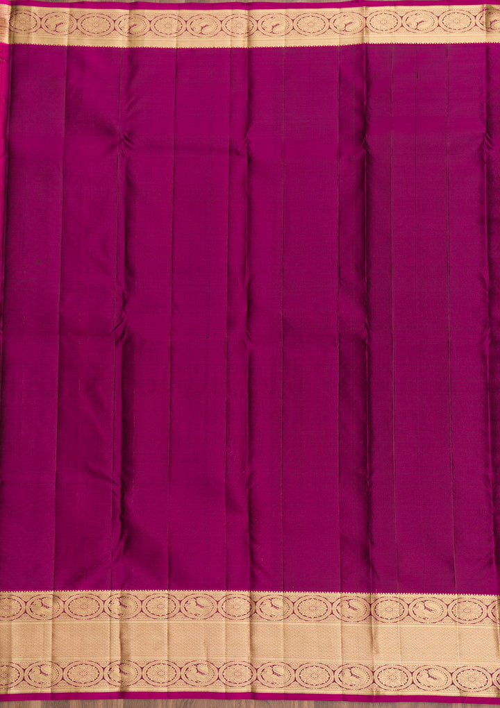 Royal Blue Zariwork Pure Silk Saree