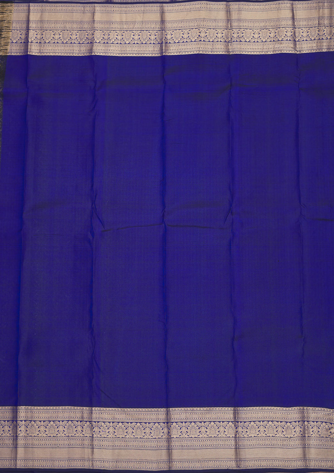 Royal Blue Zariwork Pure Silk Saree