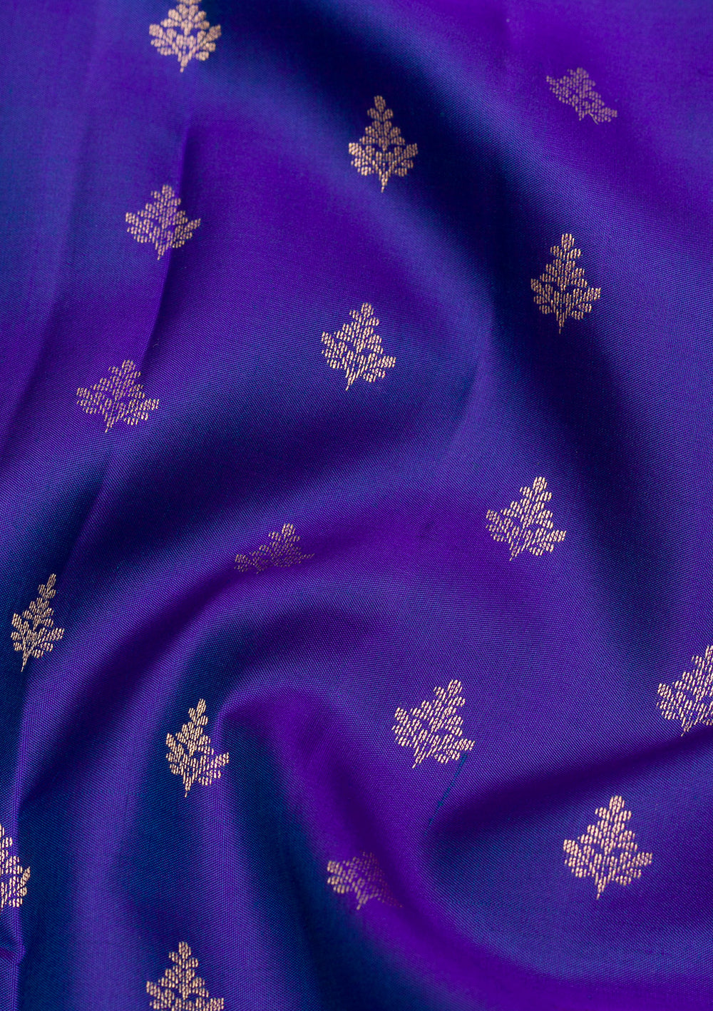 Royal Blue Zariwork Pure Silk Saree-Koskii