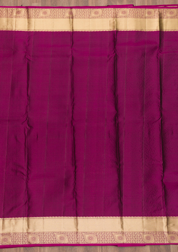 Royal Blue Zariwork Banarasi Pure Silk Saree