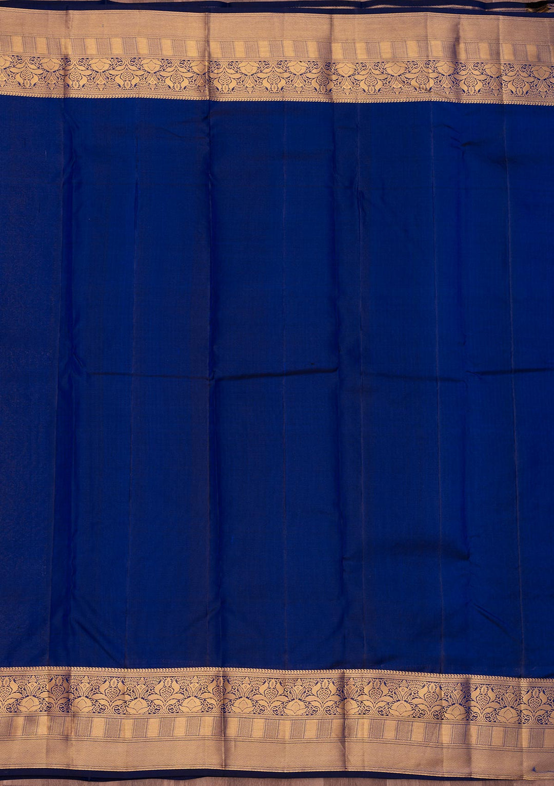 Royal Blue Zariwork Pure Silk Saree
