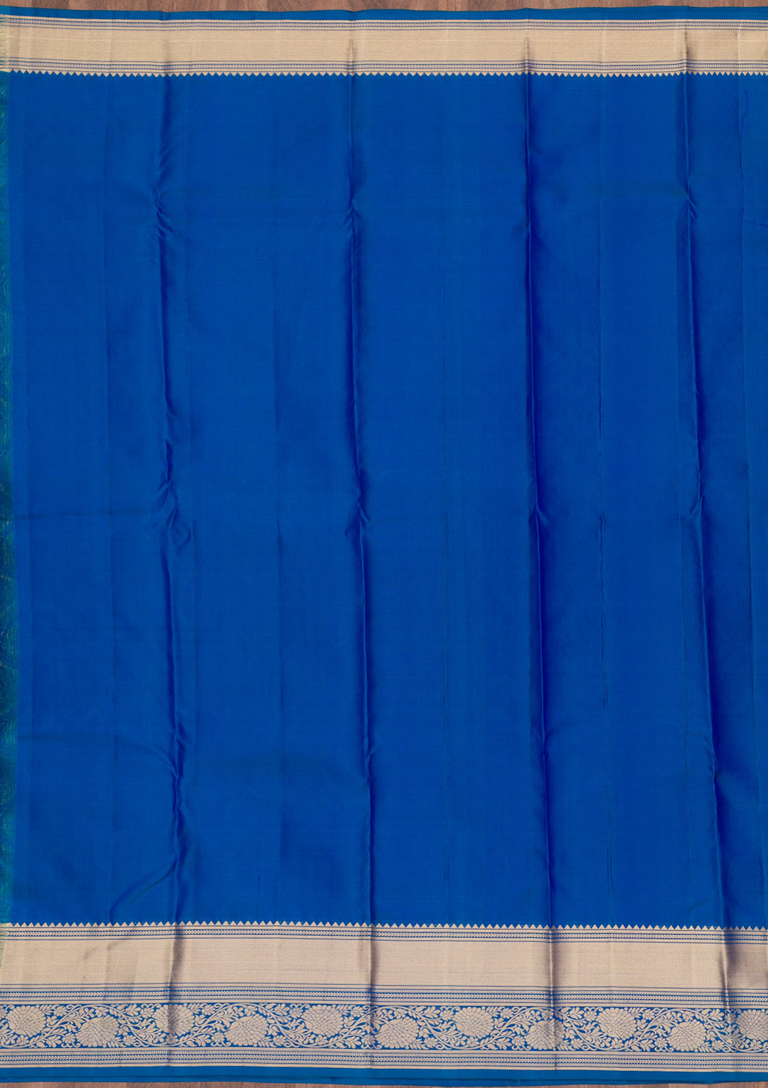 Royal Blue Zariwork Pure Silk Saree
