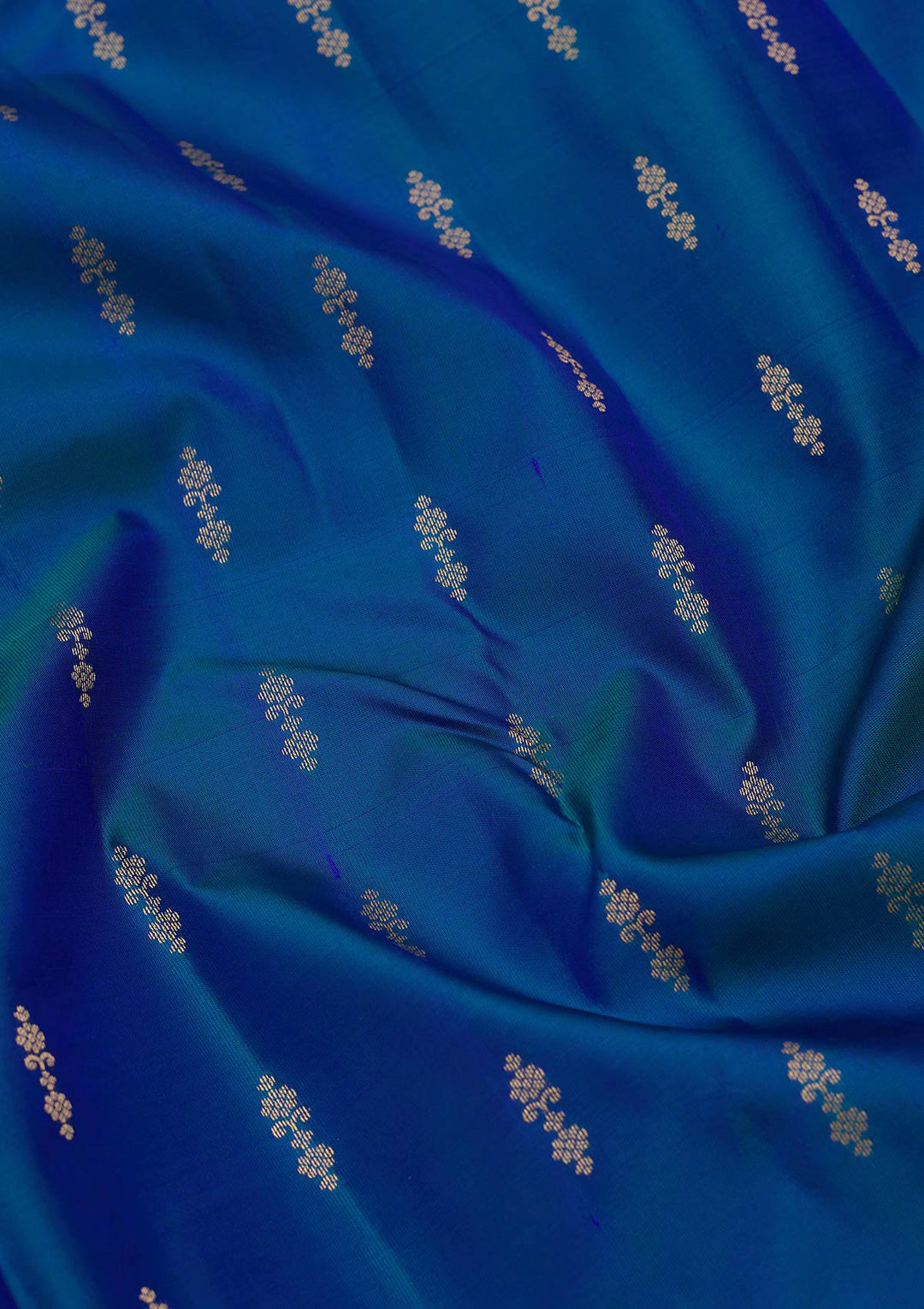 Royal Blue Zariwork Pure Silk Saree