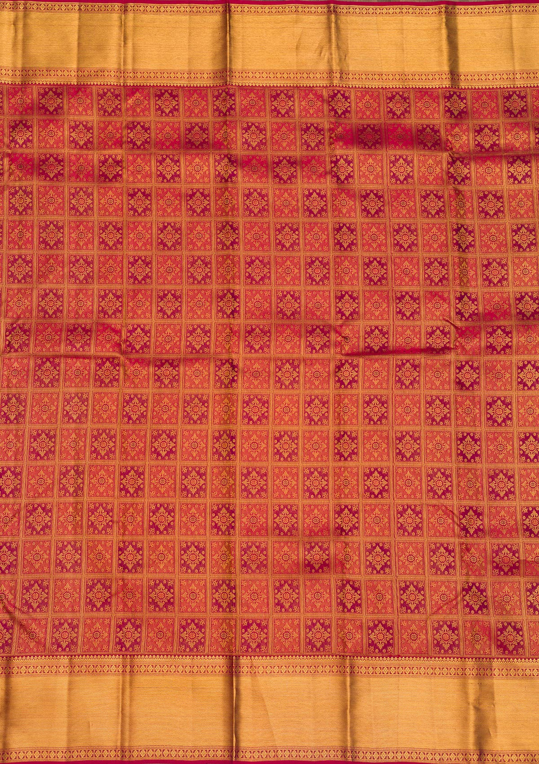 Maroon Zariwork Pure Silk Saree