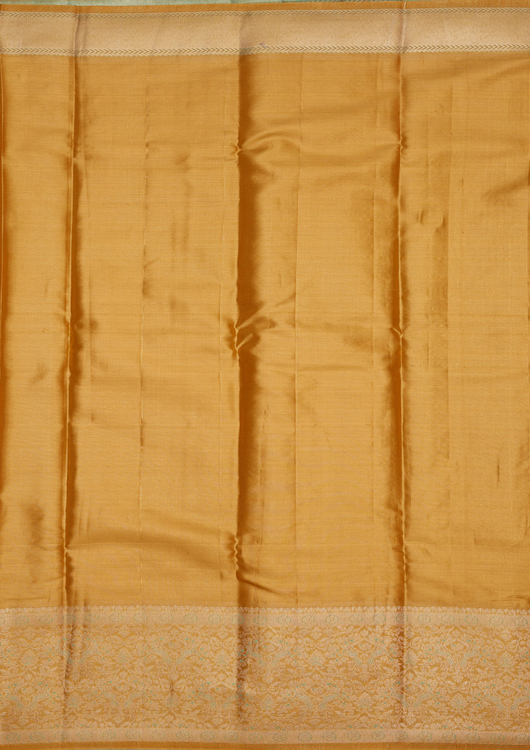 Sea Green Zariwork Pure Silk Saree