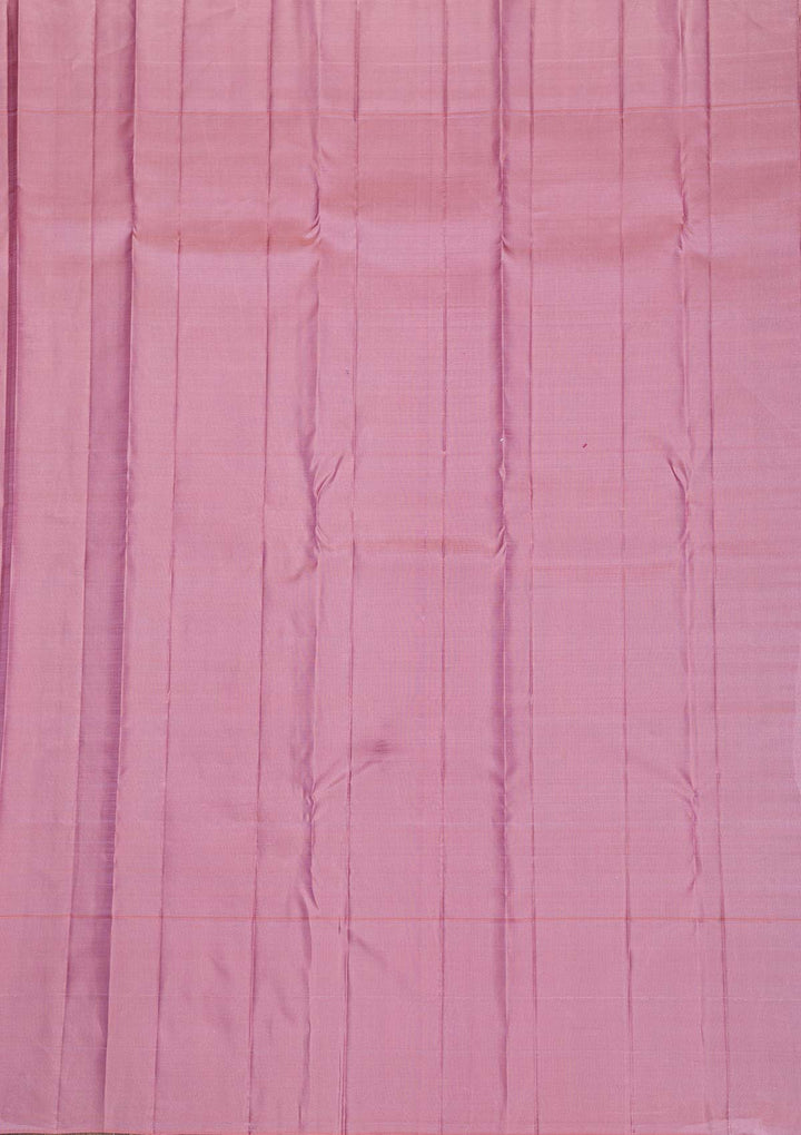Sea Green Silver Zariwork Kanjivaram Pure Silk Saree