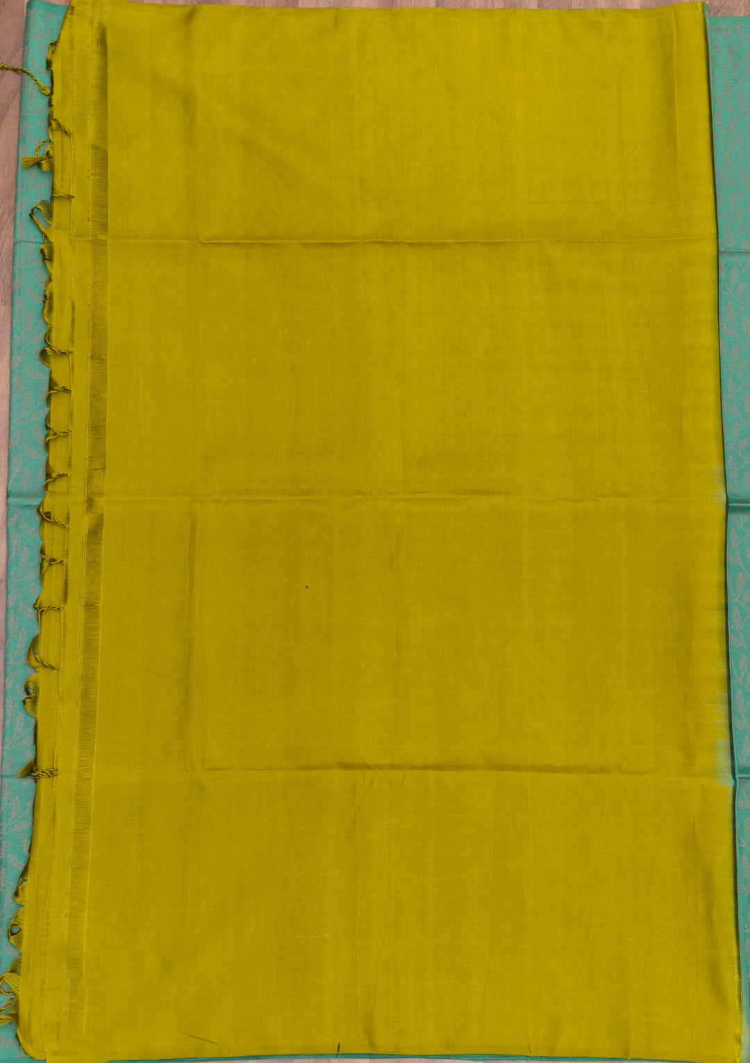 Sea Green Zariwork Pure Silk Saree