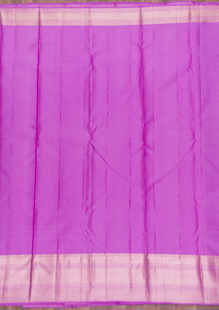 Sea Green Zariwork Pure Silk Saree