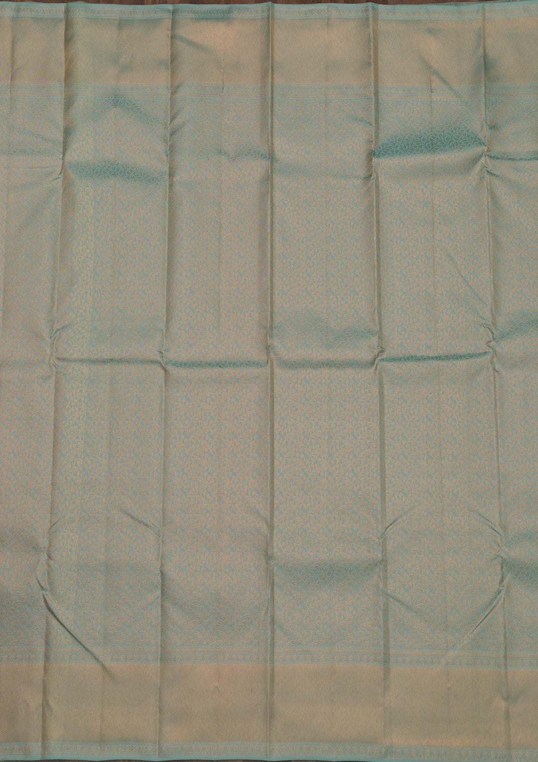 Sea Green Zariwork Pure Silk Saree