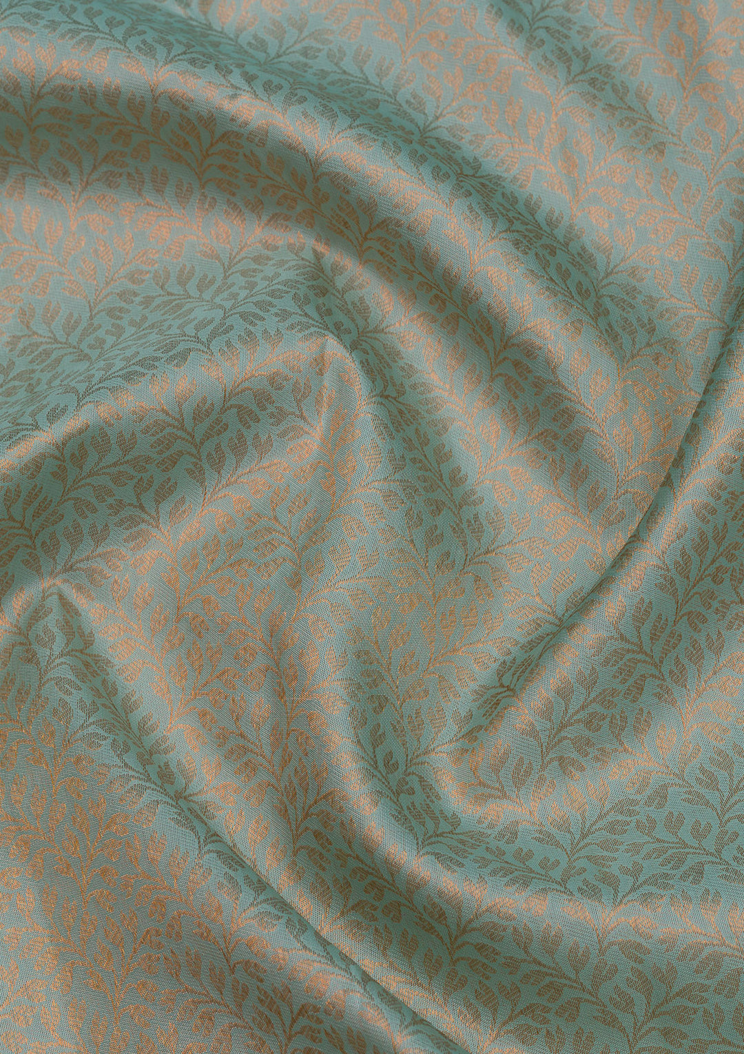 Sea Green Zariwork Pure Silk Saree
