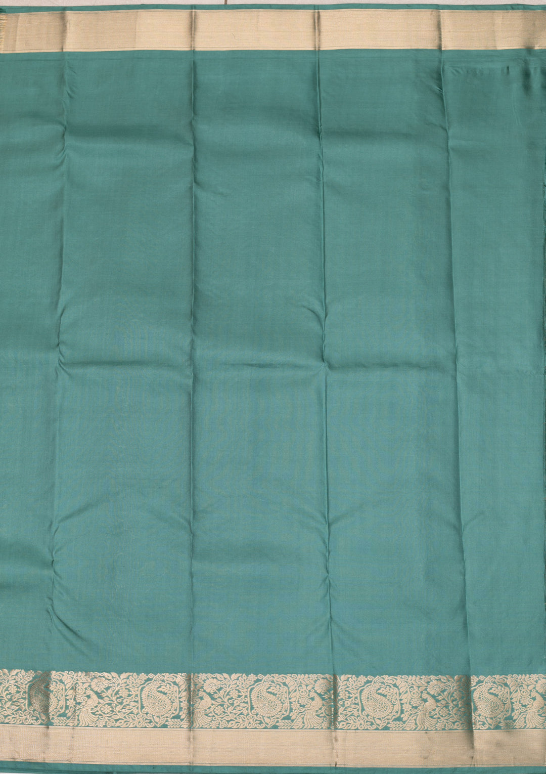 Sea Green Zariwork Banarasi Pure Silk Saree